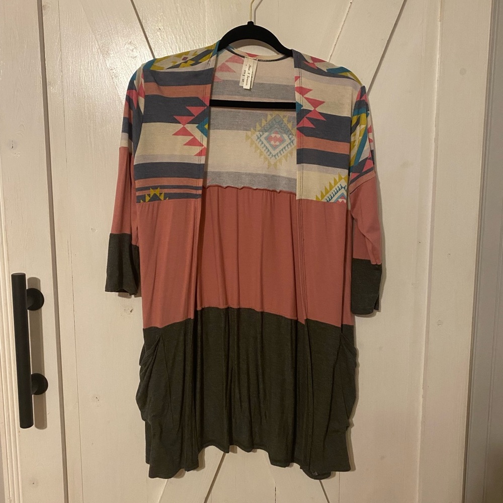 Aztec cardigan